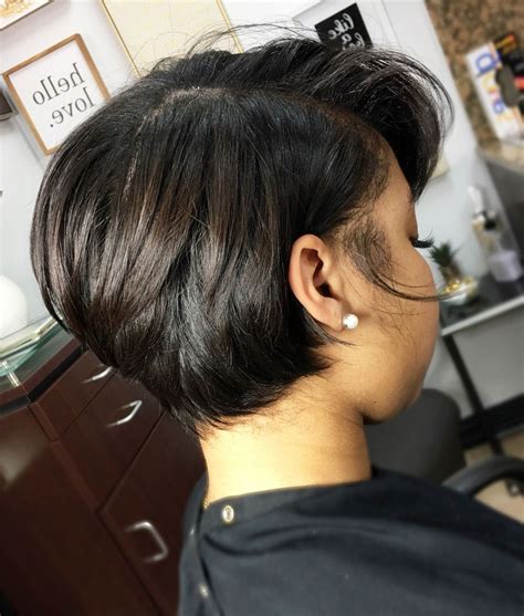 short bob black|black short bob hairstyles 2023.